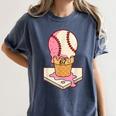 67 Tee Baseball Creamy Dripping Graphic Sixty-Seven Clothes Women's Comfort Colors T-Shirt Moss 67 Tee Baseball Creamy Dripping Graphic Sixty-Seven Clothes Women's Comfort Colors T-Shirt Moss