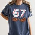 67 Trend Baseball Six Seven Number For Boys Men Women's Comfort Colors T-Shirt Moss 67 Trend Baseball Six Seven Number For Boys Men Women's Comfort Colors T-Shirt Moss
