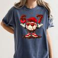 67 Valentine Day Baseball Chocolate Ice Cream Drip Women's Comfort Colors T-Shirt Moss 67 Valentine Day Baseball Chocolate Ice Cream Drip Women's Comfort Colors T-Shirt Moss