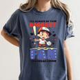 Always Your Biggest Fan Baseball Mom Women's Comfort Colors T-Shirt Moss