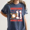 Awesome Since 2015 11 Year Old Boys Bday Baseball Theme Women's Comfort Colors T-Shirt Moss Awesome Since 2015 11 Year Old Boys Bday Baseball Theme Women's Comfort Colors T-Shirt Moss