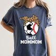 Ball MomMom Soccer Baseball Mom Mom Women's Comfort Colors T-Shirt Moss Ball MomMom Soccer Baseball Mom Mom Women's Comfort Colors T-Shirt Moss