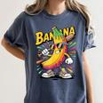 Banana Baseball Cartoon Cool Sports Kids Teens Women's Comfort Colors T-Shirt Moss Banana Baseball Cartoon Cool Sports Kids Teens Women's Comfort Colors T-Shirt Moss