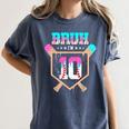 Baseball 10 Year Old Ice Cream Drip 10th Birthday Boy Player Women's Comfort Colors T-Shirt Moss Baseball 10 Year Old Ice Cream Drip 10th Birthday Boy Player Women's Comfort Colors T-Shirt Moss