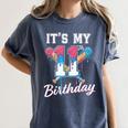 Baseball 11 Year Old Ice Cream Drip 11th Birthday Boys Women's Comfort Colors T-Shirt Moss Baseball 11 Year Old Ice Cream Drip 11th Birthday Boys Women's Comfort Colors T-Shirt Moss
