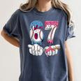 Baseball 67 Ice Cream Drip Six Seven Boys Girls Meme Women's Comfort Colors T-Shirt Moss