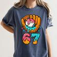 Baseball 67 Ice Cream Drip 67 Six Seven Meme 67th Birthday Women's Comfort Colors T-Shirt Moss Baseball 67 Ice Cream Drip 67 Six Seven Meme 67th Birthday Women's Comfort Colors T-Shirt Moss