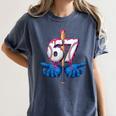 Baseball 67 Six Seven Gen Alpha Meme Drip Women's Comfort Colors T-Shirt Moss Baseball 67 Six Seven Gen Alpha Meme Drip Women's Comfort Colors T-Shirt Moss