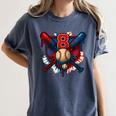 Baseball 8 Year Old Splash Drip 8th Birthday Boy Number 8 Women's Comfort Colors T-Shirt Moss Baseball 8 Year Old Splash Drip 8th Birthday Boy Number 8 Women's Comfort Colors T-Shirt Moss