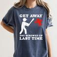 Baseball Anti Valentine Humor Cupid Joke Men Women Women's Comfort Colors T-Shirt Moss Baseball Anti Valentine Humor Cupid Joke Men Women Women's Comfort Colors T-Shirt Moss