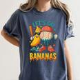 Baseball Banana Sports Drip Art For Kids Women's Comfort Colors T-Shirt Moss Baseball Banana Sports Drip Art For Kids Women's Comfort Colors T-Shirt Moss