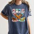 Baseball Bat 2026 Hands Drip Boys Ice Cream Dripping Youth Women's Comfort Colors T-Shirt Moss Baseball Bat 2026 Hands Drip Boys Ice Cream Dripping Youth Women's Comfort Colors T-Shirt Moss