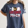 Baseball Catcher Papaw Proud Papaw Of A Baseball Catcher Women's Comfort Colors T-Shirt Moss Baseball Catcher Papaw Proud Papaw Of A Baseball Catcher Women's Comfort Colors T-Shirt Moss