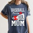 Baseball Cheer Mom Cheerleading Cheerleader Baseball Mom Women's Comfort Colors T-Shirt Moss Baseball Cheer Mom Cheerleading Cheerleader Baseball Mom Women's Comfort Colors T-Shirt Moss