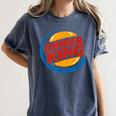 Baseball Dinger King Logo For Home Run Players And Fan Women's Comfort Colors T-Shirt Moss