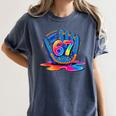 Baseball Drip Ice Cream 67 Lifestyle 101 Women's Comfort Colors T-Shirt Moss Baseball Drip Ice Cream 67 Lifestyle 101 Women's Comfort Colors T-Shirt Moss
