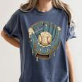 Baseball Drip Ice Cream Glove With Sprinkles And Ball Youth Premium Tri-Blend Women's Comfort Colors T-Shirt Moss Baseball Drip Ice Cream Glove With Sprinkles And Ball Youth Premium Tri-Blend Women's Comfort Colors T-Shirt Moss