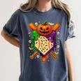 Baseball Drip Ice Cream Drip Halloween Baseball Lovers Women's Comfort Colors T-Shirt Moss Baseball Drip Ice Cream Drip Halloween Baseball Lovers Women's Comfort Colors T-Shirt Moss