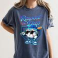 Baseball Drip Ice Cream Respect The Drip Home Plate Boy Kids Women's Comfort Colors T-Shirt Moss