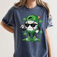 Baseball Drip Ice Cream Shamrock Kids Boy St Patrick’s Day Women's Comfort Colors T-Shirt Moss Baseball Drip Ice Cream Shamrock Kids Boy St Patrick’s Day Women's Comfort Colors T-Shirt Moss