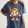 Baseball Drip Baseball Life Style 101 Apparel Youth Women's Comfort Colors T-Shirt Moss Baseball Drip Baseball Life Style 101 Apparel Youth Women's Comfort Colors T-Shirt Moss