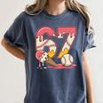 Baseball Drip Number 67 Player Ice Cream Or 67th Birthday Women's Comfort Colors T-Shirt Moss Baseball Drip Number 67 Player Ice Cream Or 67th Birthday Women's Comfort Colors T-Shirt Moss