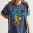Baseball Is My Favorite Season Player Coach Fan Game Day Women's Comfort Colors T-Shirt Moss