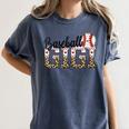 Baseball Gigi Women BallPark Gigi Baseball Mom Mother's Day Women's Comfort Colors T-Shirt Moss Baseball Gigi Women BallPark Gigi Baseball Mom Mother's Day Women's Comfort Colors T-Shirt Moss