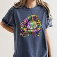 Baseball Glove Ice Cream Mardi Gras Dripping Boys Youth Kids Women's Comfort Colors T-Shirt Moss Baseball Glove Ice Cream Mardi Gras Dripping Boys Youth Kids Women's Comfort Colors T-Shirt Moss