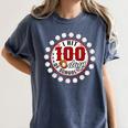 Baseball I Hit 100 Days Of School Baseball Player Kids Boys Women's Comfort Colors T-Shirt Moss Baseball I Hit 100 Days Of School Baseball Player Kids Boys Women's Comfort Colors T-Shirt Moss