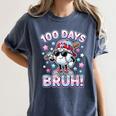 Baseball Ice Cram Drip 100 Days Of School 100th Boys Youth Women's Comfort Colors T-Shirt Moss Baseball Ice Cram Drip 100 Days Of School 100th Boys Youth Women's Comfort Colors T-Shirt Moss