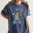 Baseball Ice Cream Drip For Boys And Girls Batter Game Day Women's Comfort Colors T-Shirt Moss
