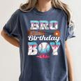 Baseball Ice Cream Drip Bro Of The Birthday Boy Women's Comfort Colors T-Shirt Moss Baseball Ice Cream Drip Bro Of The Birthday Boy Women's Comfort Colors T-Shirt Moss