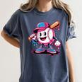 Baseball Ice Cream Shirt Cool Baseball Drip For Boys Women's Comfort Colors T-Shirt Moss Baseball Ice Cream Shirt Cool Baseball Drip For Boys Women's Comfort Colors T-Shirt Moss