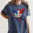 Baseball Life Style 101 Apparel Youth Drip Baseball Women's Comfort Colors T-Shirt Moss Baseball Life Style 101 Apparel Youth Drip Baseball Women's Comfort Colors T-Shirt Moss