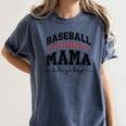 Baseball Mama Lets Go Boys Mother Baseball Mom Women's Comfort Colors T-Shirt Moss