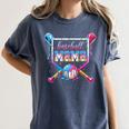 Baseball Mama Ice Cream Drip For Men Women Boy Kids Women's Comfort Colors T-Shirt Moss