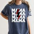 Baseball Mama Baseball Mom Women's Comfort Colors T-Shirt Moss