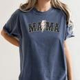 Baseball Mama Rocks Lightning Baseball Mom Mother's Day Women's Comfort Colors T-Shirt Moss Baseball Mama Rocks Lightning Baseball Mom Mother's Day Women's Comfort Colors T-Shirt Moss