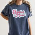Baseball Mama Senior 2024 Class Of 24 Baseball Mom Graduate Women's Comfort Colors T-Shirt Moss