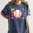 Baseball Mama Sport Women Proud Baseball Mom Women's Comfort Colors T-Shirt Moss Baseball Mama Sport Women Proud Baseball Mom Women's Comfort Colors T-Shirt Moss