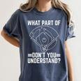 Baseball Math Double Play What Part Of Baseball Game Women's Comfort Colors T-Shirt Moss Baseball Math Double Play What Part Of Baseball Game Women's Comfort Colors T-Shirt Moss