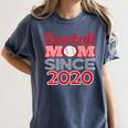 Baseball Mom Since 2020 Women's Comfort Colors T-Shirt Moss