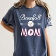 Baseball Mom Birthday Sport Baseball Sport Matching Family Women's Comfort Colors T-Shirt Moss Baseball Mom Birthday Sport Baseball Sport Matching Family Women's Comfort Colors T-Shirt Moss
