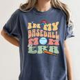 Baseball Mom Celebrate Motherhood In Style Women's Comfort Colors T-Shirt Moss