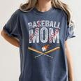 Baseball Mom Crossed Bats With Ball On Fire Distressed Women's Comfort Colors T-Shirt Moss Baseball Mom Crossed Bats With Ball On Fire Distressed Women's Comfort Colors T-Shirt Moss