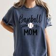 Baseball Mom Cute Arrow Father's Mother's Xmas Day Women's Comfort Colors T-Shirt Moss Baseball Mom Cute Arrow Father's Mother's Xmas Day Women's Comfort Colors T-Shirt Moss
