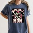 Baseball Mom Dog Mother's In My Baseball Mom Era Women's Comfort Colors T-Shirt Moss Baseball Mom Dog Mother's In My Baseball Mom Era Women's Comfort Colors T-Shirt Moss