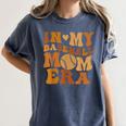 In My Baseball Mom Era For Mama Women's Comfort Colors T-Shirt Moss In My Baseball Mom Era For Mama Women's Comfort Colors T-Shirt Moss