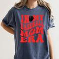 In My Baseball Mom Era Red Women's Comfort Colors T-Shirt Moss In My Baseball Mom Era Red Women's Comfort Colors T-Shirt Moss